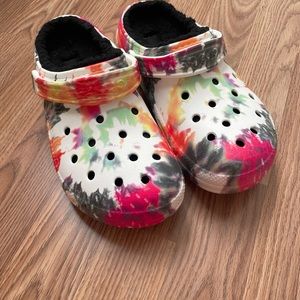 Crocs Classic Lined Toe Dye Clog W10M8 BRAND NEW